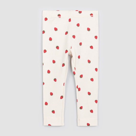 Miles The Label - Strawberry Print On Birch Joggers