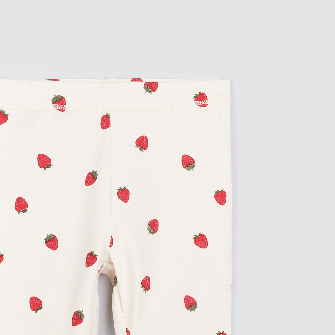 Miles The Label - Strawberry Print On Birch Joggers