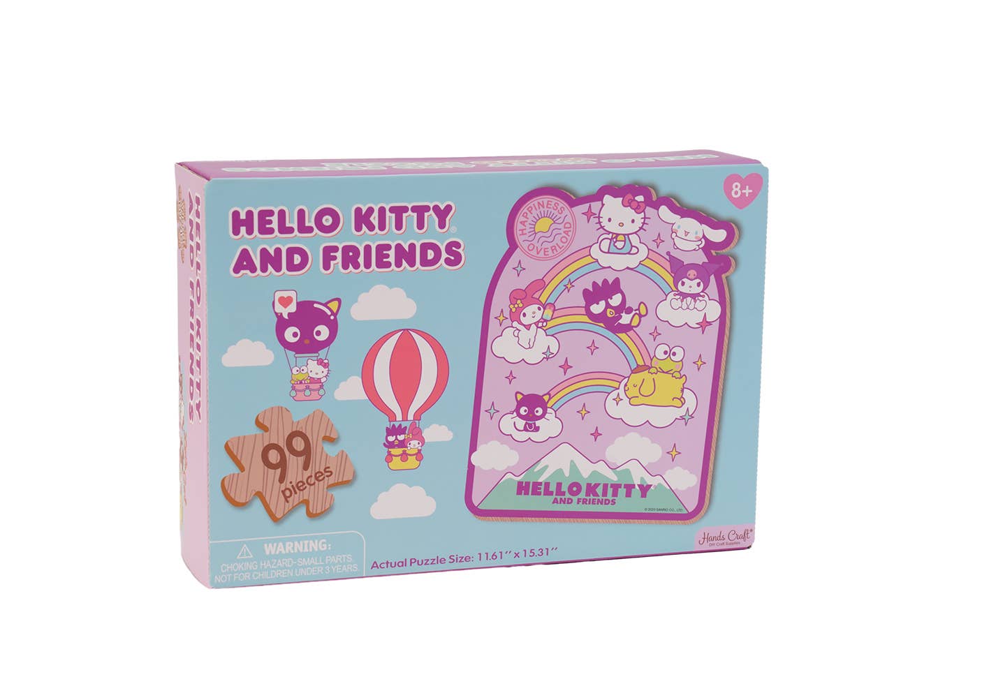 Hands Craft - Hello Kitty Wooden Jigsaw Puzzle: Seize the moment