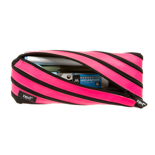 ZIPIT - ZIPIT Neon Pencil Case, Pink