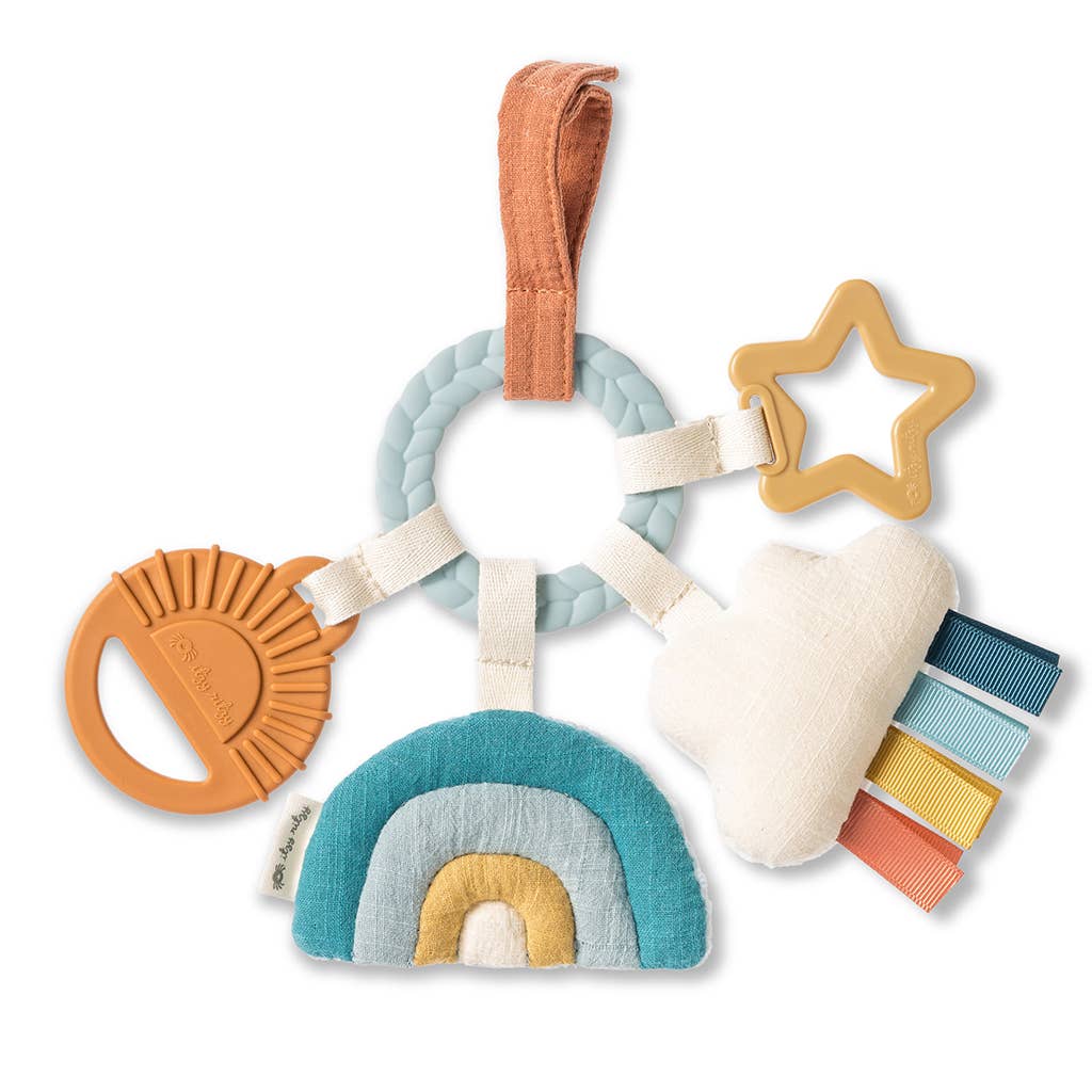 Itzy Ritzy - *NEW OPTION* Bitzy Busy Ring™ Teething Activity Toy: Rainbow