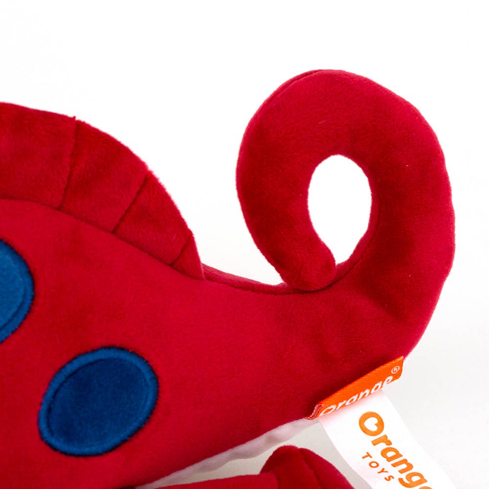 Orange Toys - Red Chameleon Plush 30cm