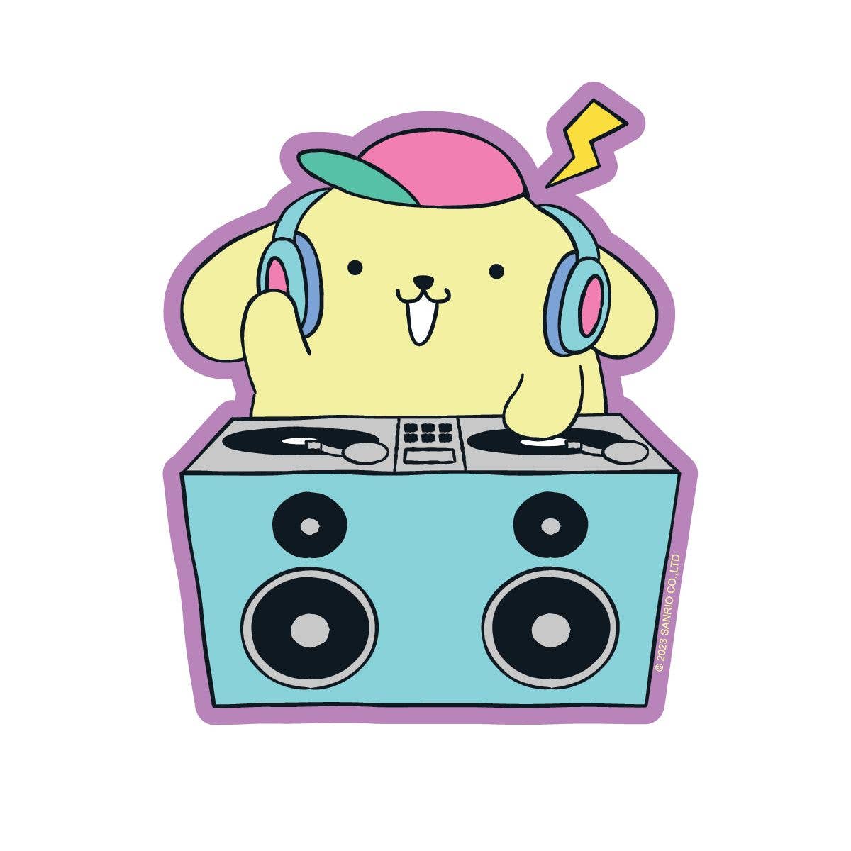 Pipsticks - Dj Pompompurin Vinyl Sticker