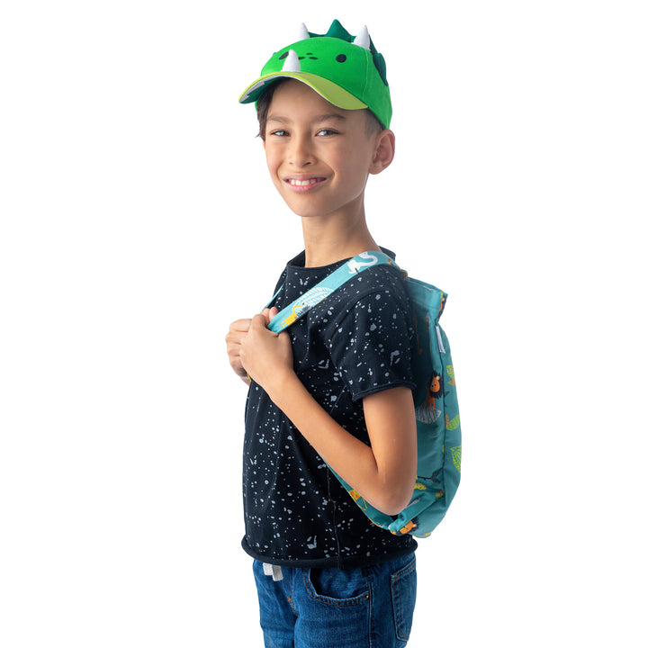 Flapjackkids - Kids Upf50+ 3D Cap - Dino