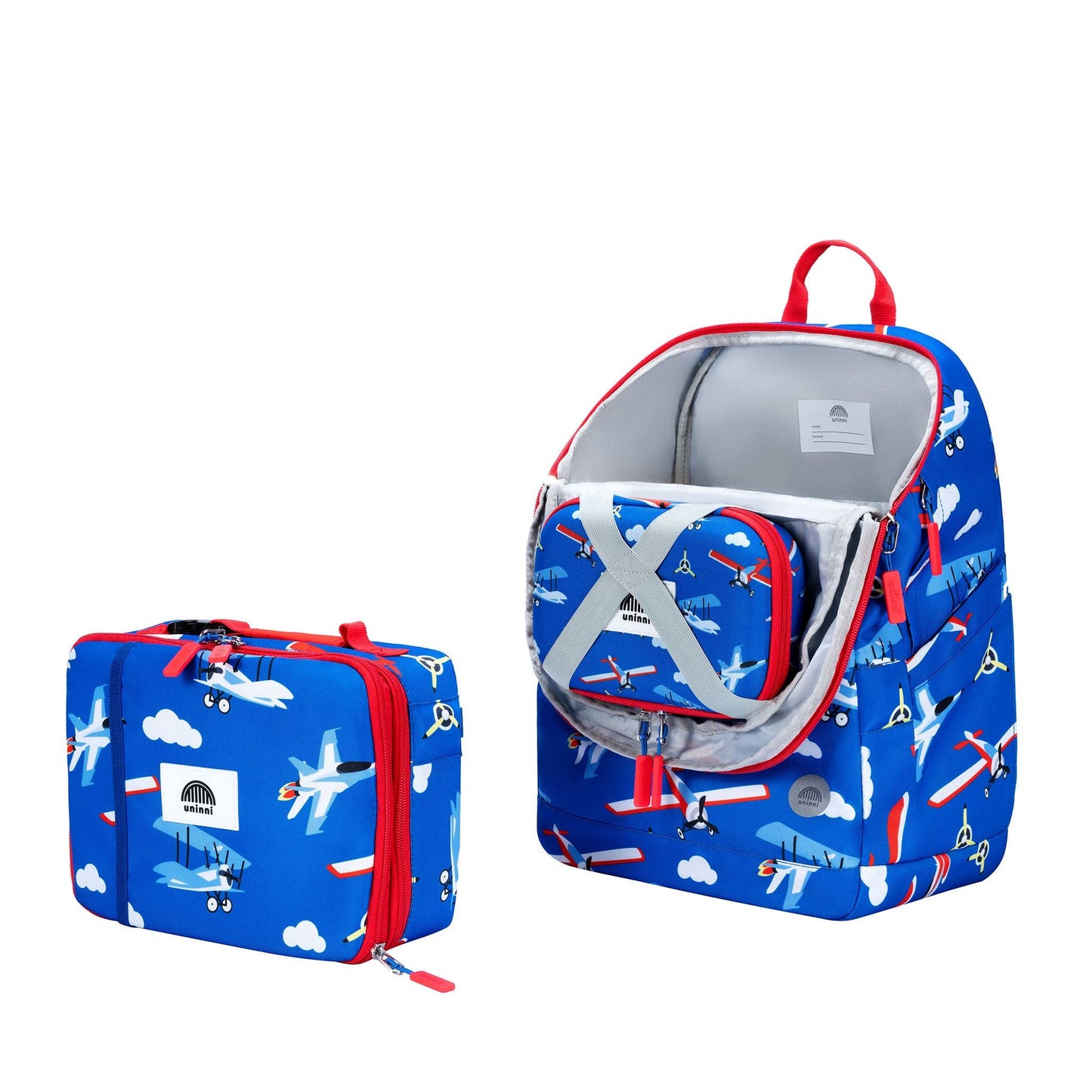 Uninni - Bailey Backpack - Airplane