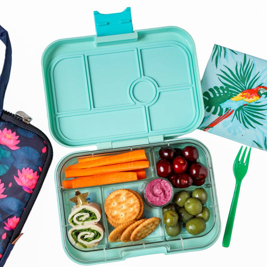 Yumbox Original - Leakproof Bento Box for Kids - Serene Aqua