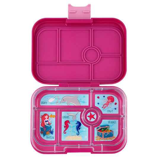 Yumbox Original - Leakproof Bento Lunch Box for Kids - Malibu Purple (Mermaid)