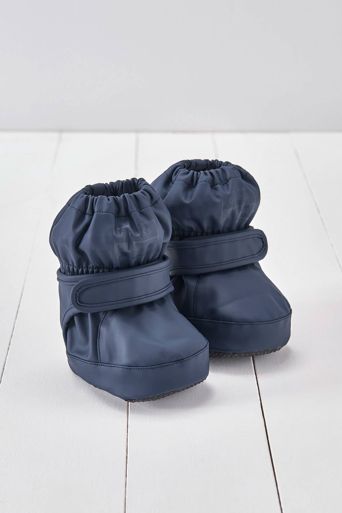 Grass & Air Mini Adventure Pu Bootie Navy