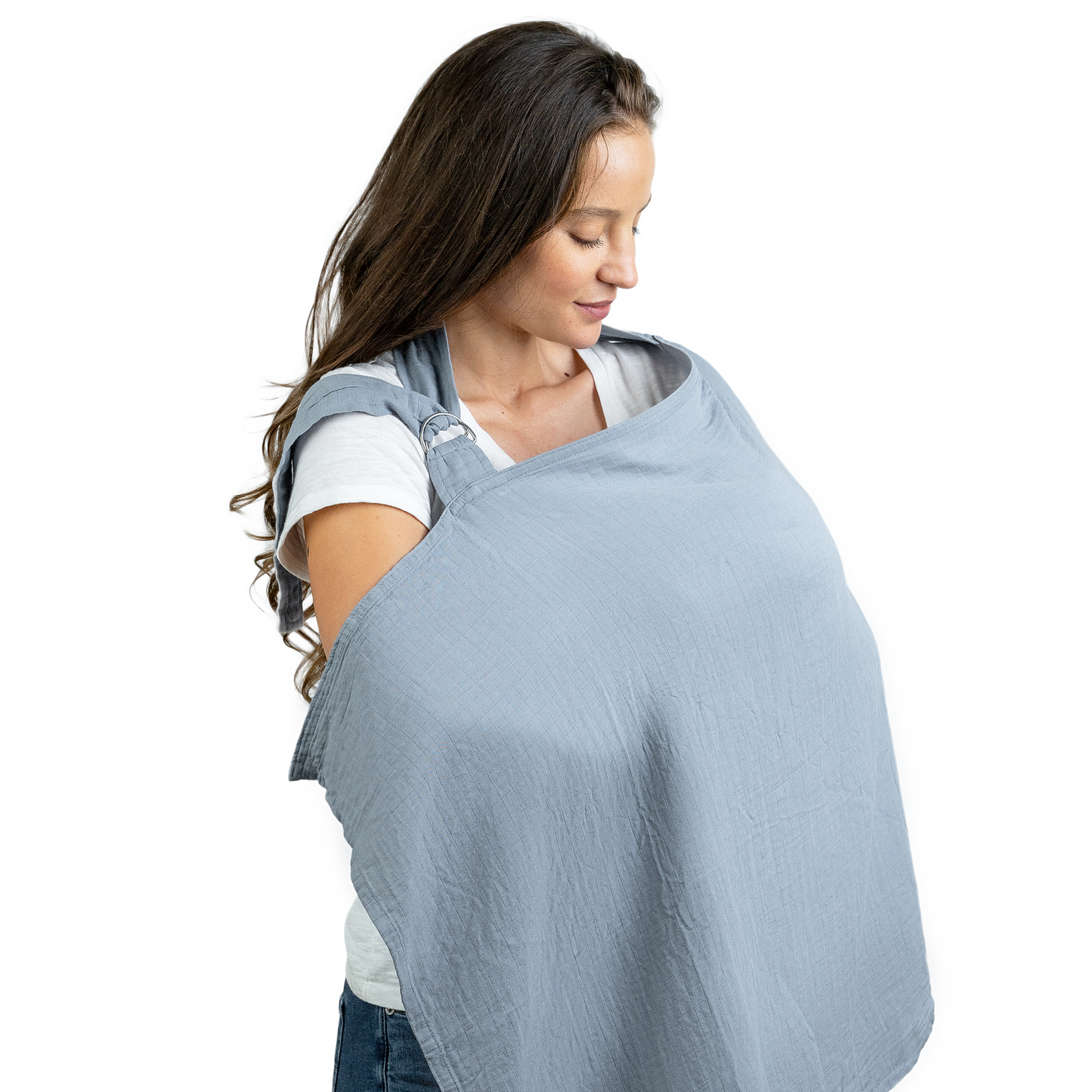 Comfy Cubs - Muslin Nursing Cover For Baby Breastfeeding By Comfy Cubs: Sage