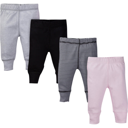 Gerber - 4-Pack Baby Bunny Active Pants