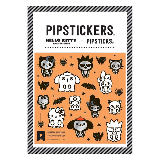 Pipsticks - Hello Kitty And Friends Ghosts & Skeletons Stickers