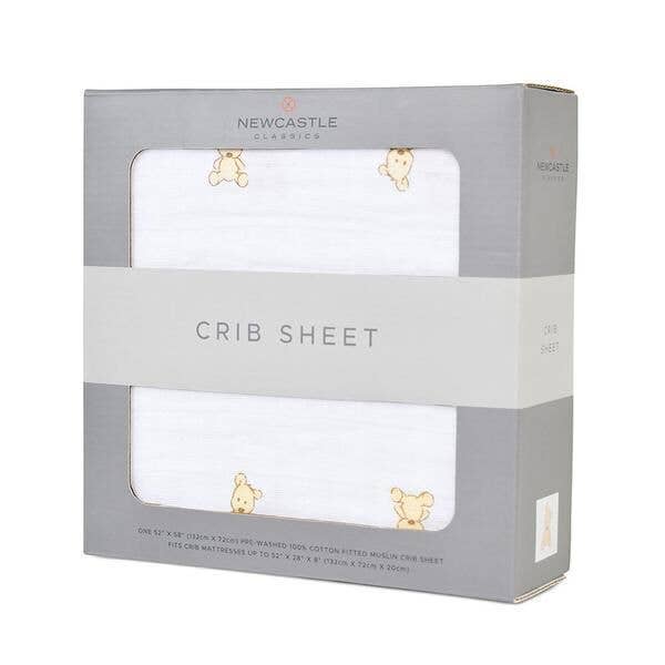 Newcastle Classics - Teddy Bear Crib Sheet