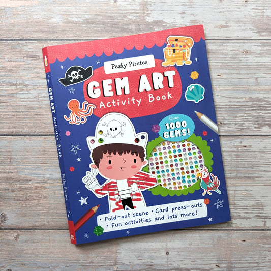 Robert Frederick  - Gem Art Activity Book - Pirates