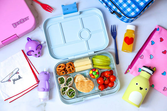 Yumbox Original - Leakproof Bento Box for Kids - Hazy Gray