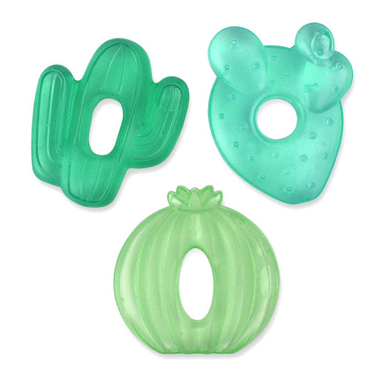 Itzy Ritzy - Cutie Coolers™ Water Filled Teethers (3-pack): Cactus