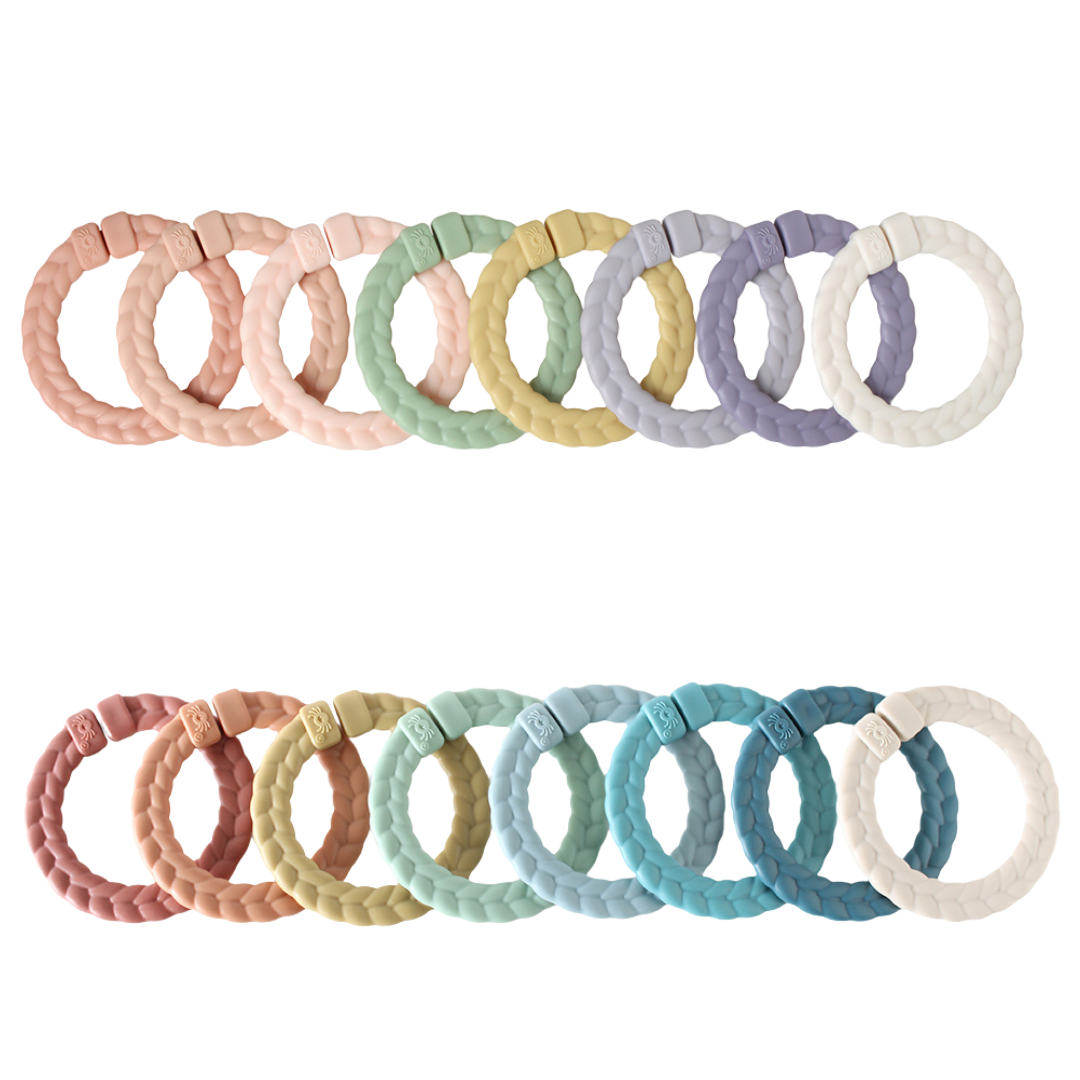 Itzy Ritzy - Bitzy Bespoke Itzy Rings™ Linking Ring Set: Pastel