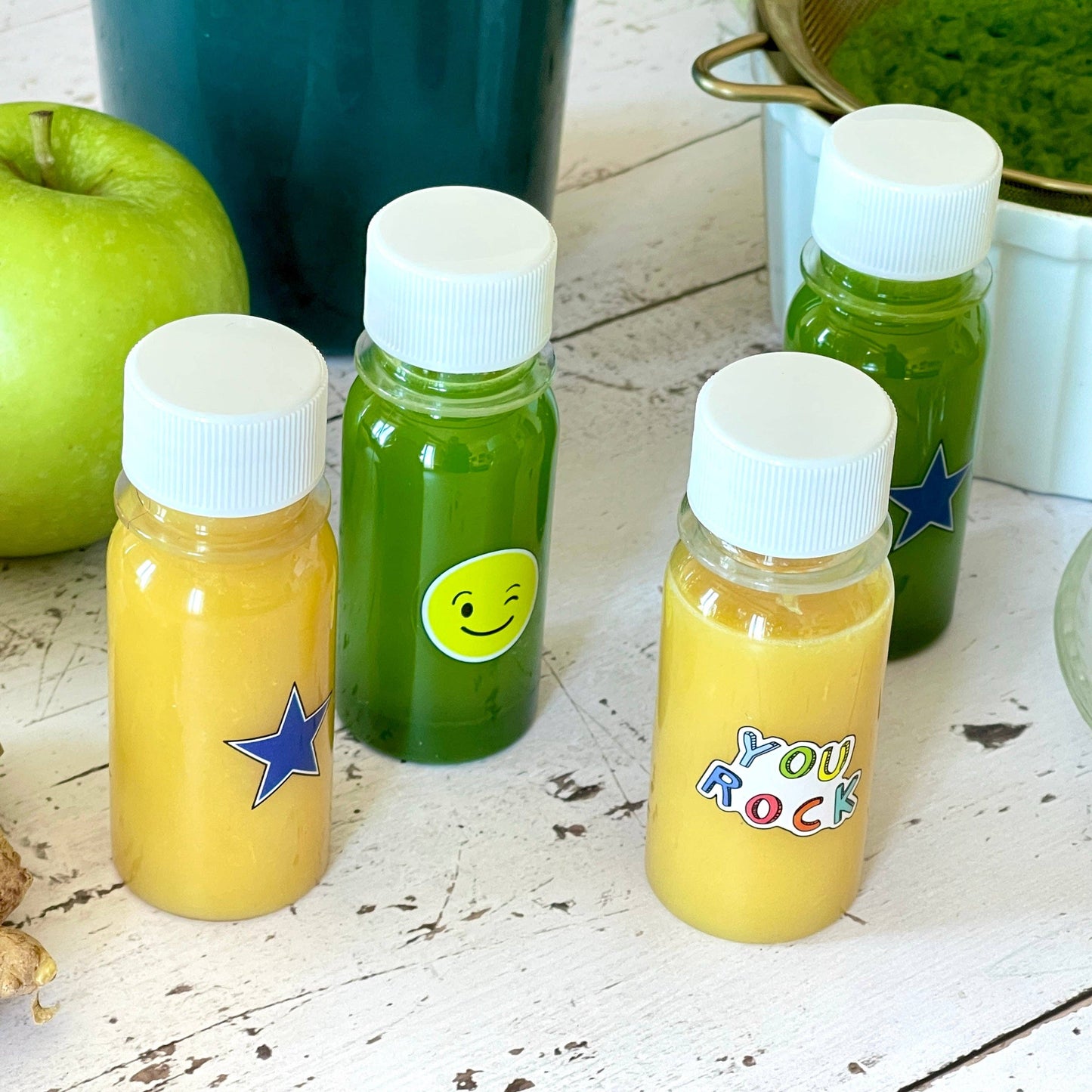 Yumbox - Mini Wellness 2oz Juice Bottles - Pack of 6