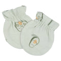 Gerber - 4-Piece Baby Neutral Avo Cuddle Cap & Mitten Set -0-6 Month