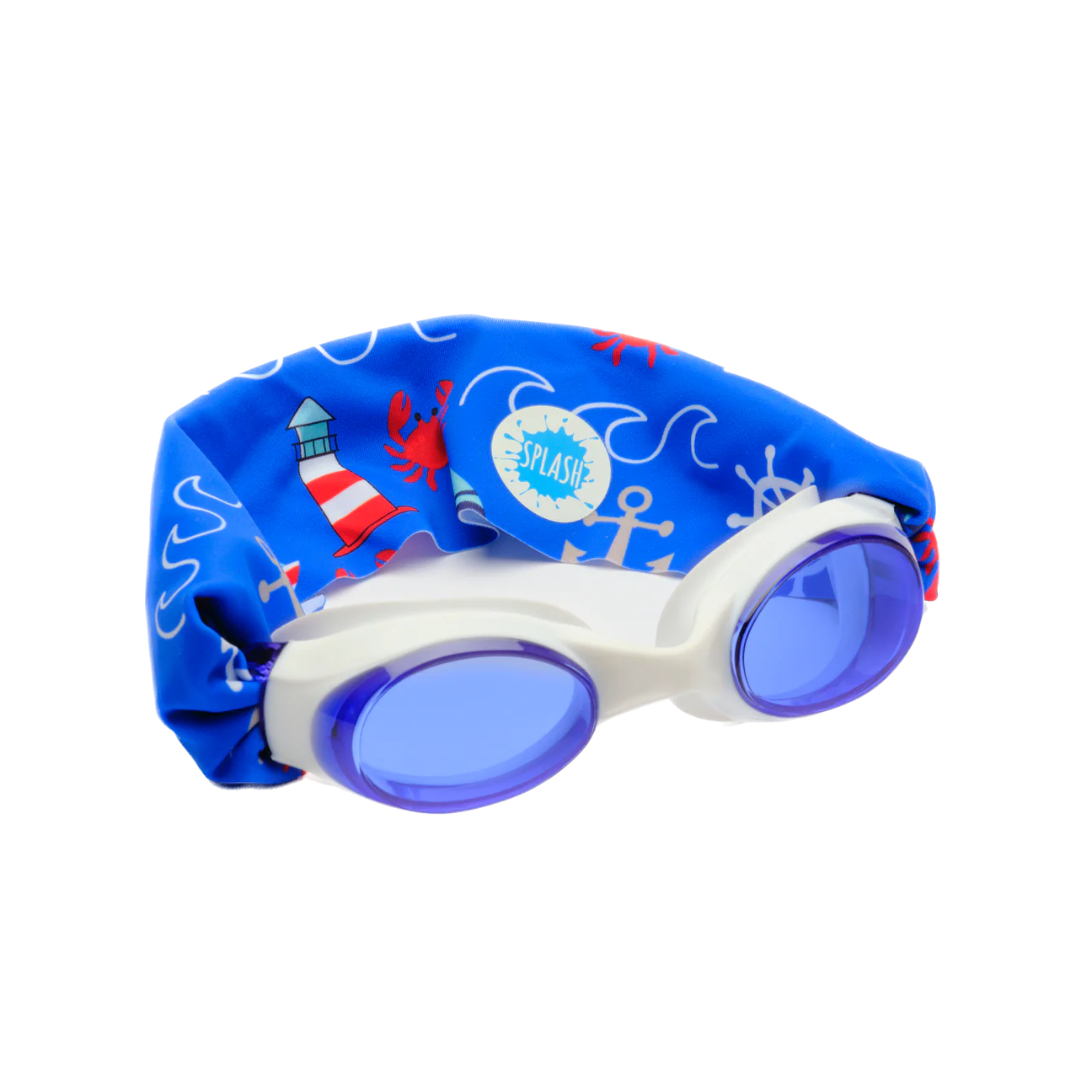 Splash Place Swim Goggles - Anchors Away Swim Goggles