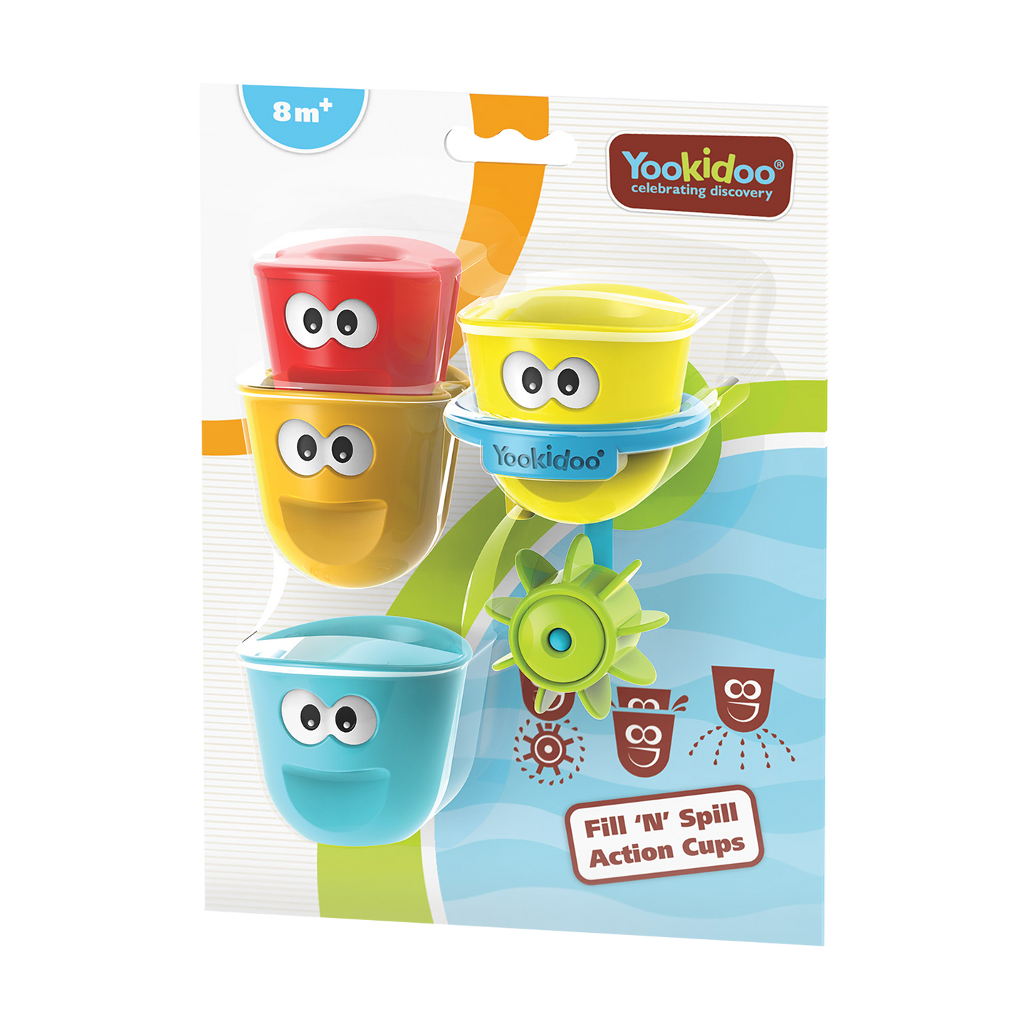 Yookidoo Fill n Spill Action Cups