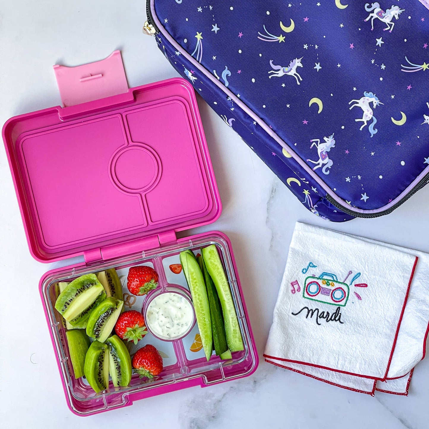 Yumbox - Classic Lunch Bag - Unicorn Purple