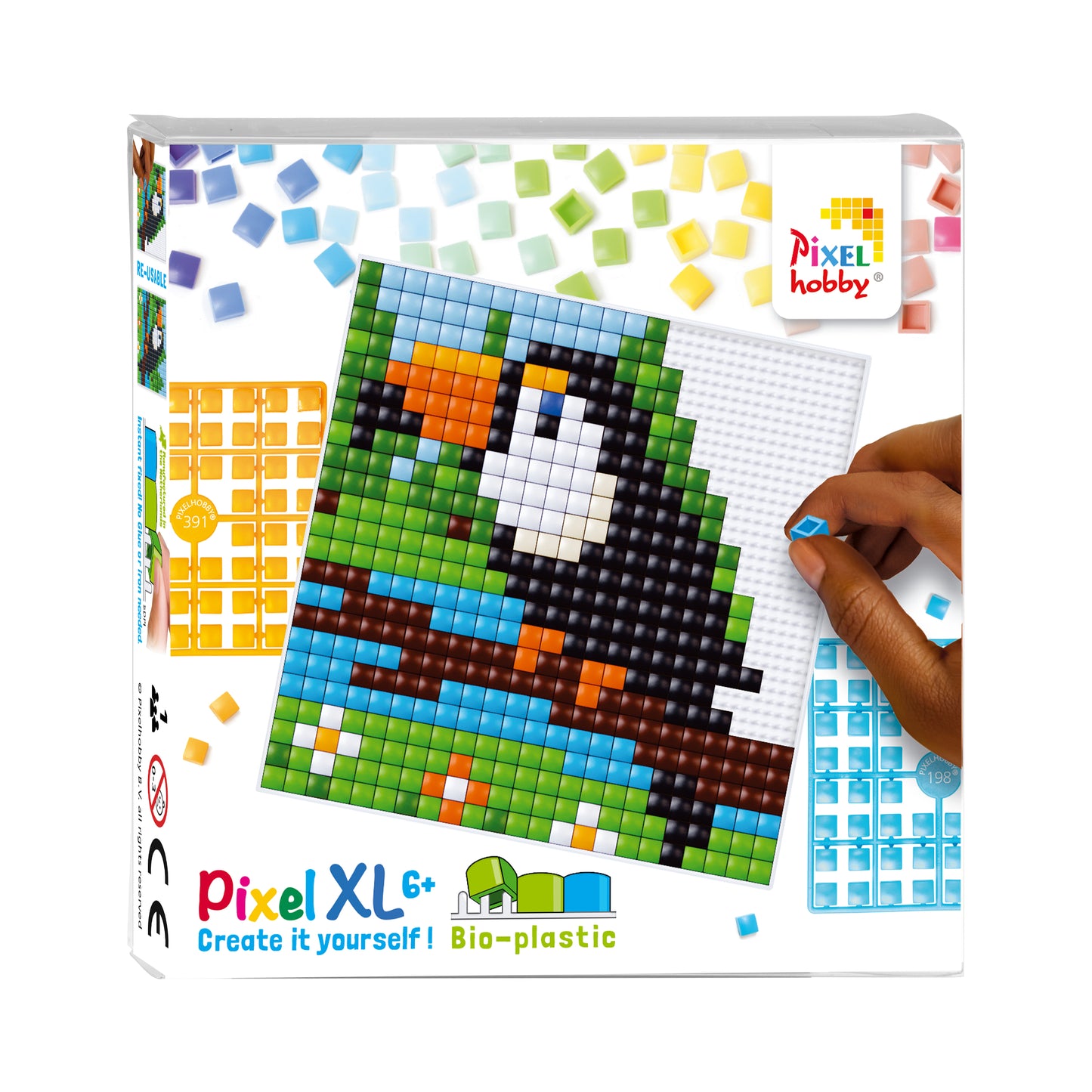 Pixelhobby - Pixel Xl Mosaic, 23X23 Toucan