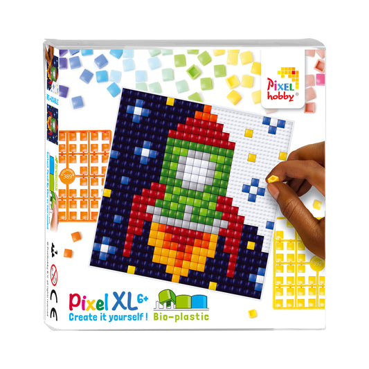 Pixelhobby - Pixel Xl Mosaic, 23X23 Rocket Ship