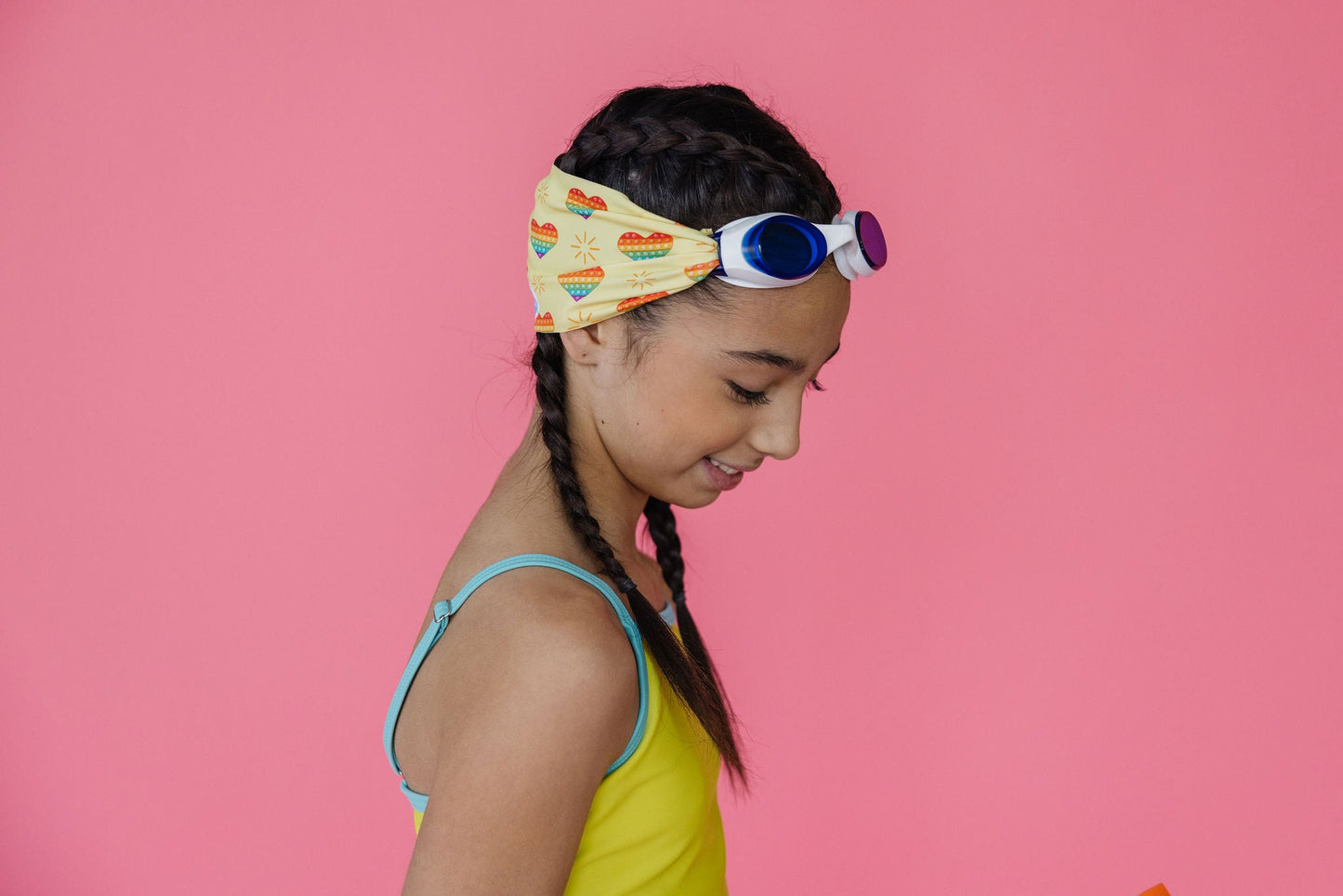 Splash Place Swim Goggles - Rainbow Pop