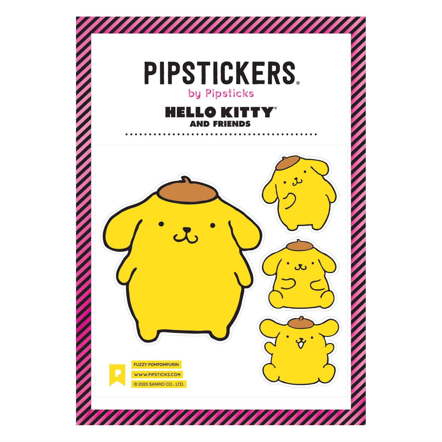 Pipsticks - Fuzzy Pompompurin Stickers