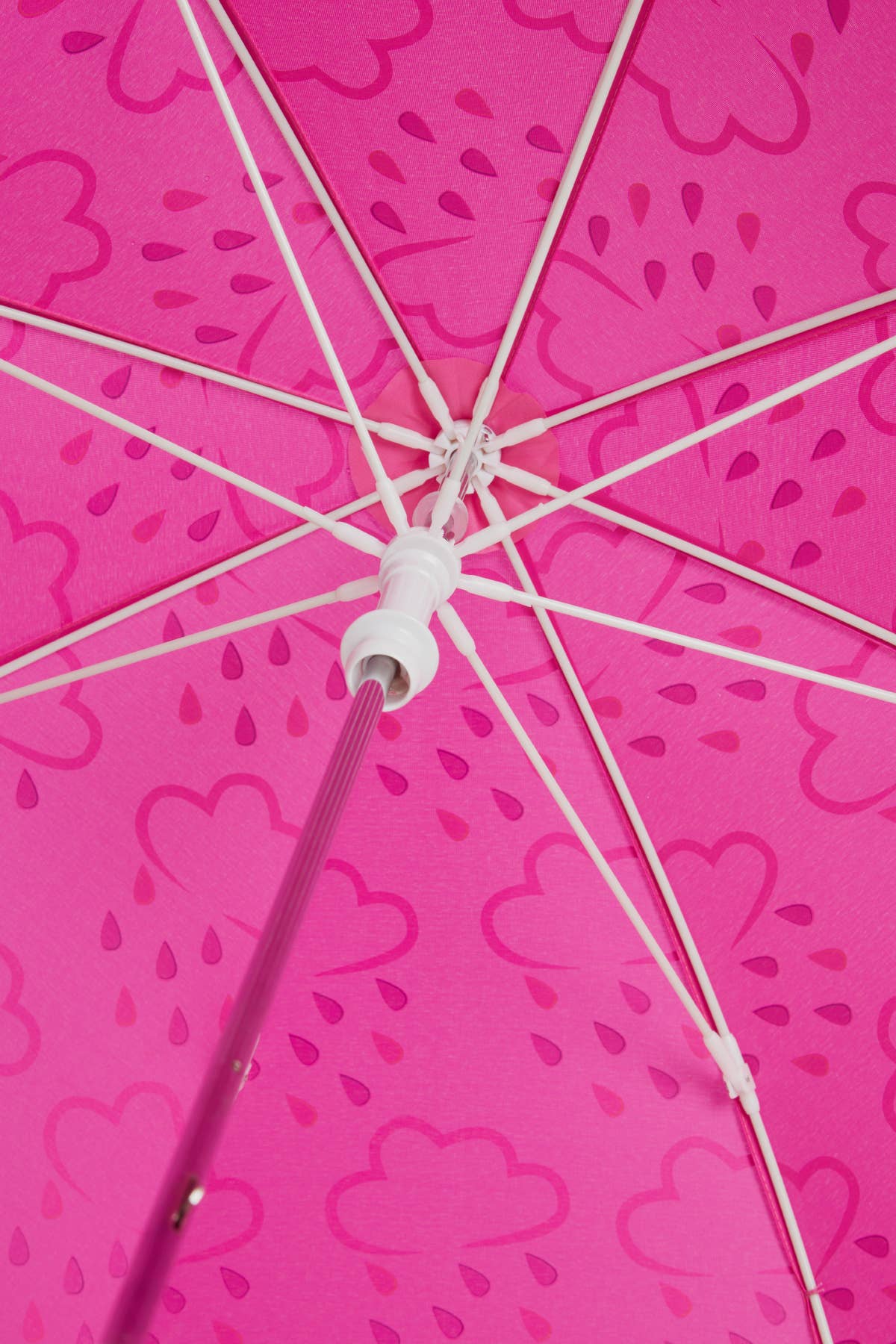 Grass & Air - Little Kids Colour-Revealing Umbrella In Orchid Pink