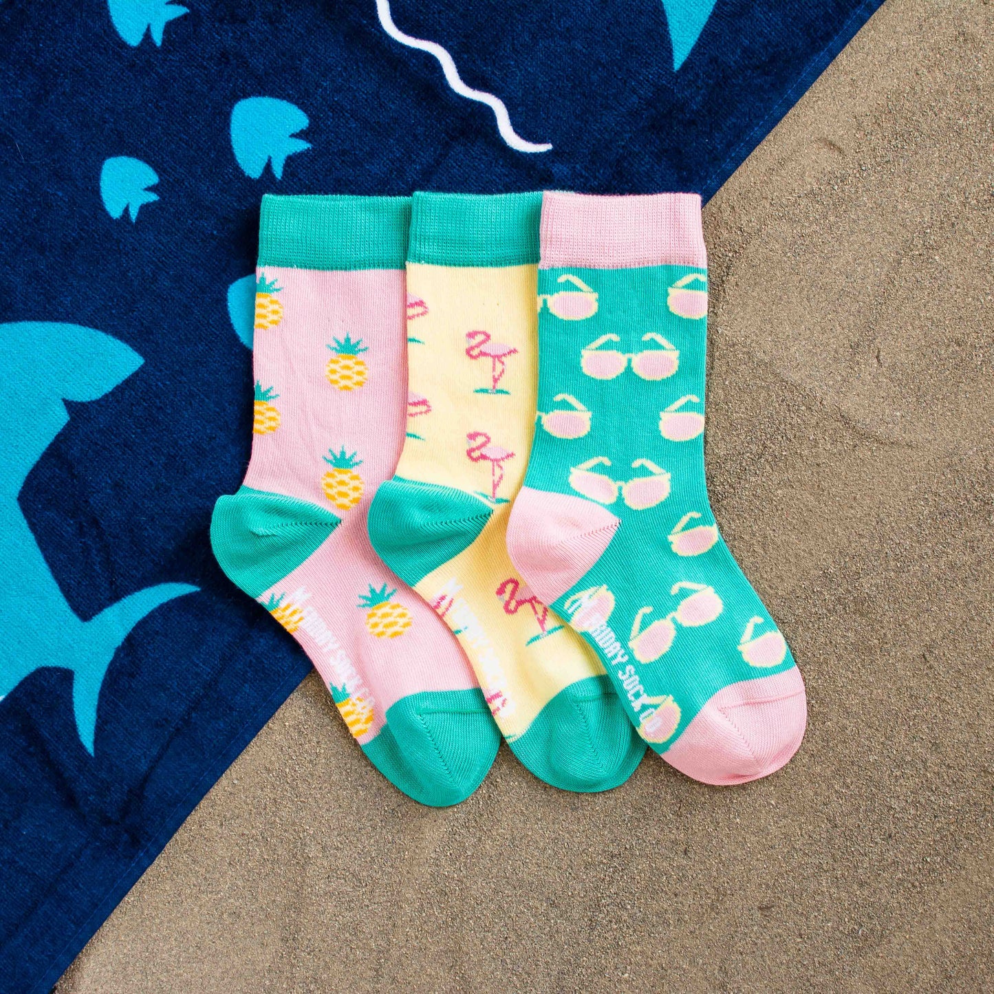 Friday Sock Co. - Kid’s Socks | Flamingos, Pineapples & Sunglasses