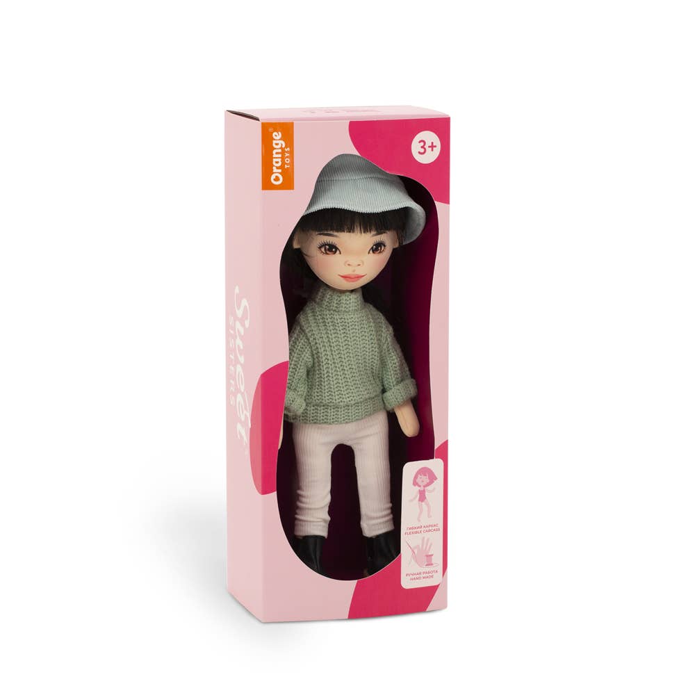 Orange Toys - Lilu Doll With Green Sweater 32cm