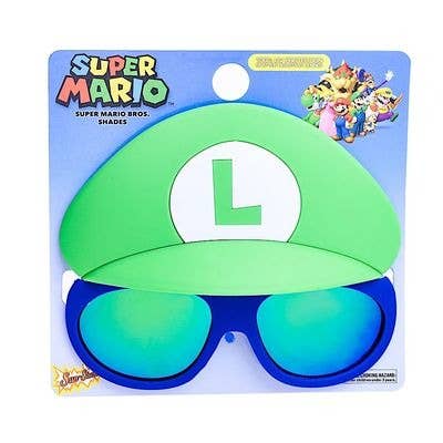 H2W dba Sun-Staches - Officially Licensed Lil' Characters Luigi Sun Staches