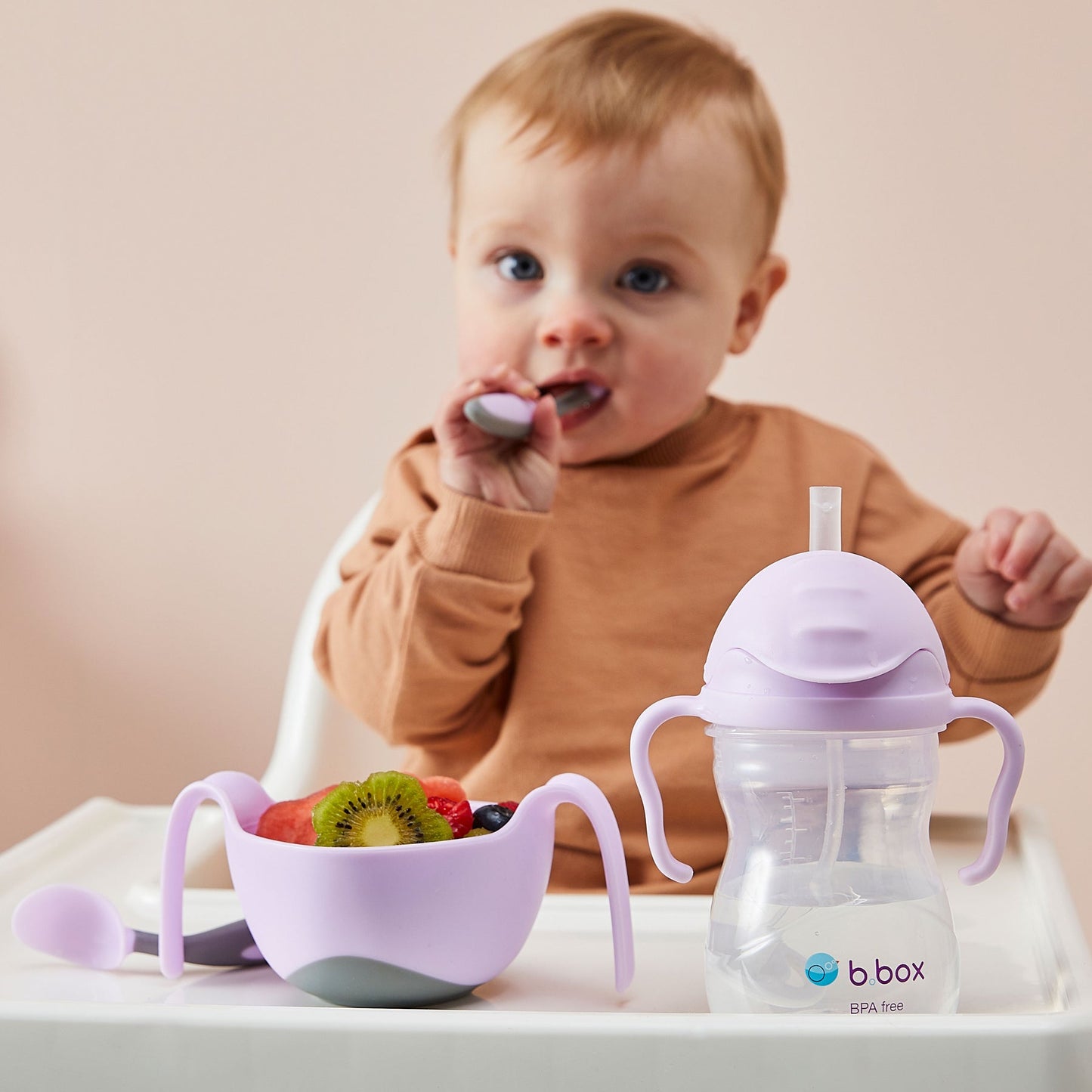 B.Box - Sippy Straw Cup 240ml - Boysenberry