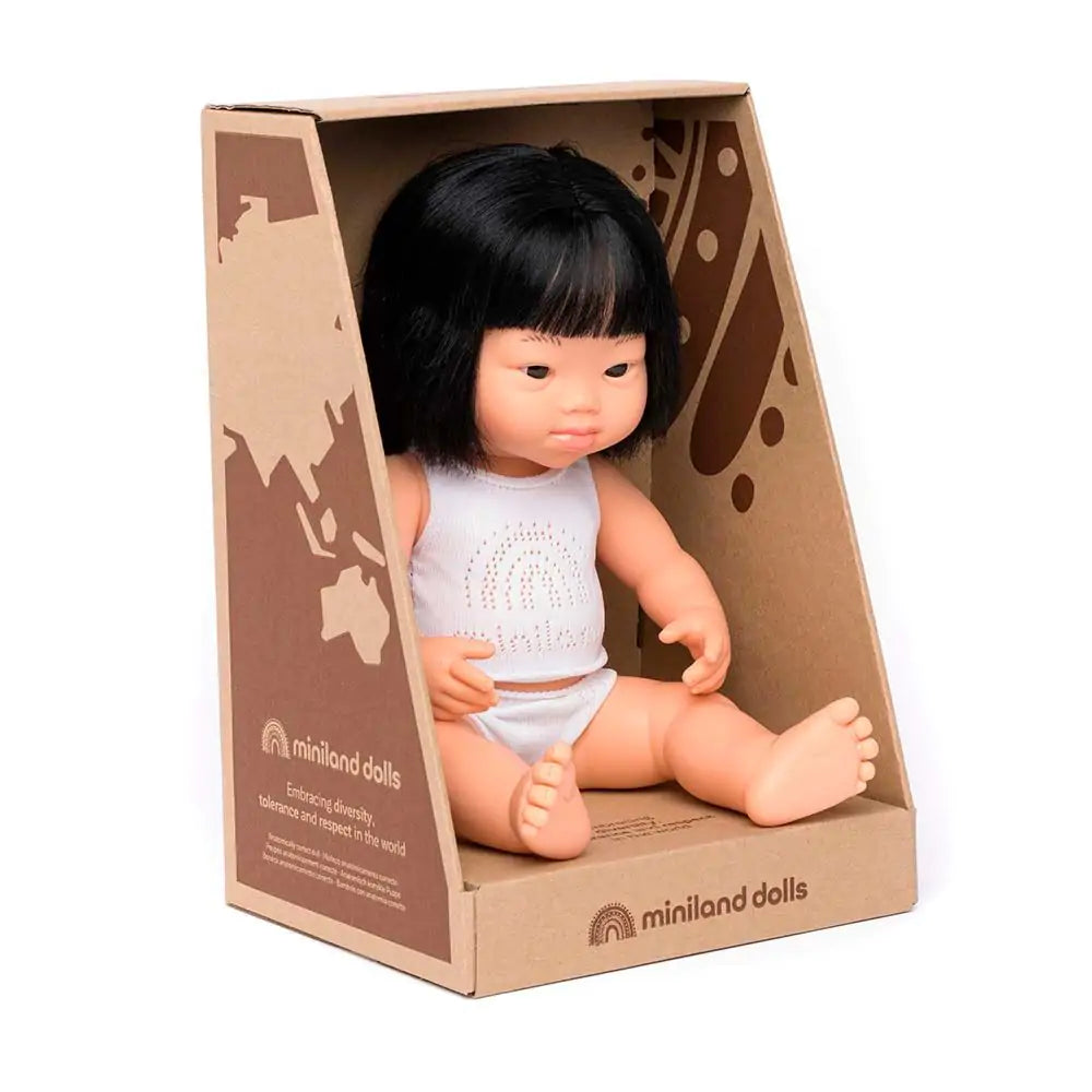 Miniland Baby Doll Down Syndrome 15"