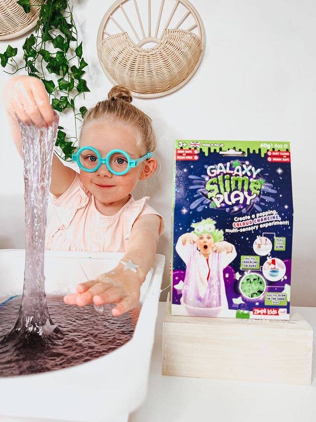 Zimpli Kids - Zimpli Galaxy Slime Play -Diy Crackling Slime Science Kit