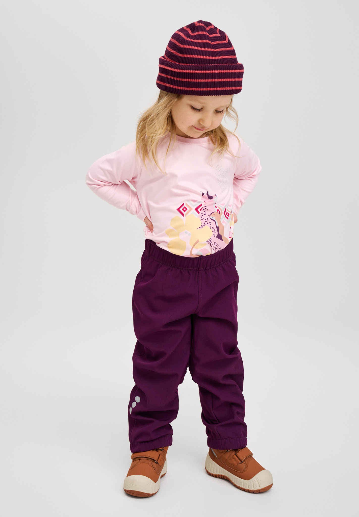 Reima Softshell Pants, Oikotie, Deep Purple