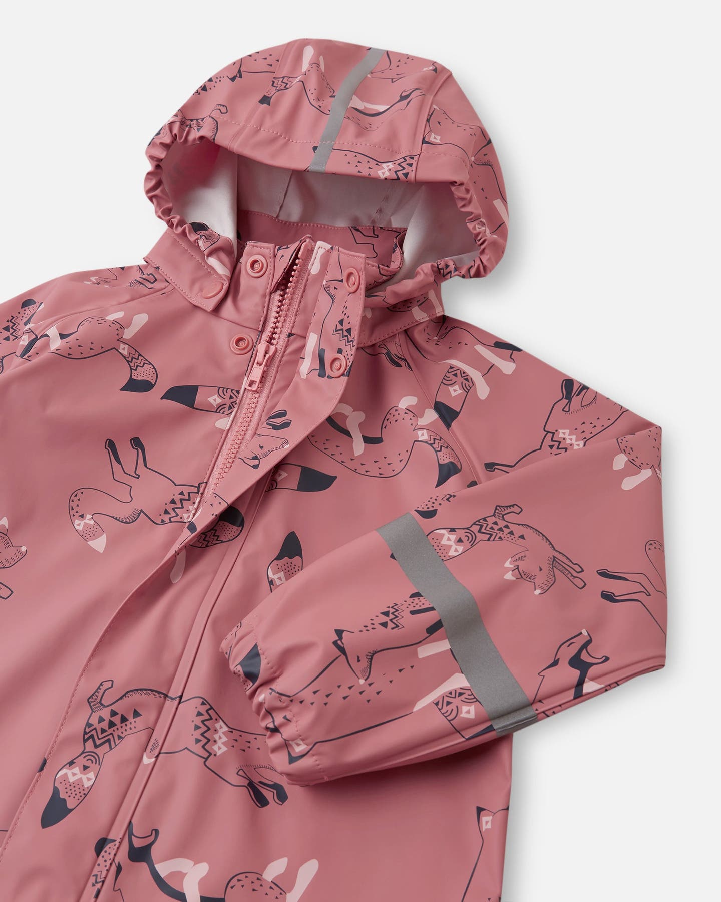 Reima Waterproof Rain Jacket Vesi Rose Blush