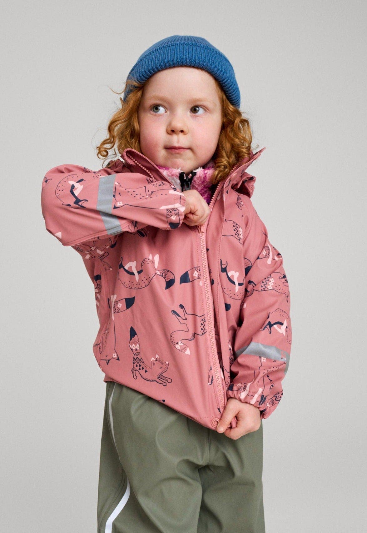 Reima Waterproof Rain Jacket Vesi Rose Blush (Fox)