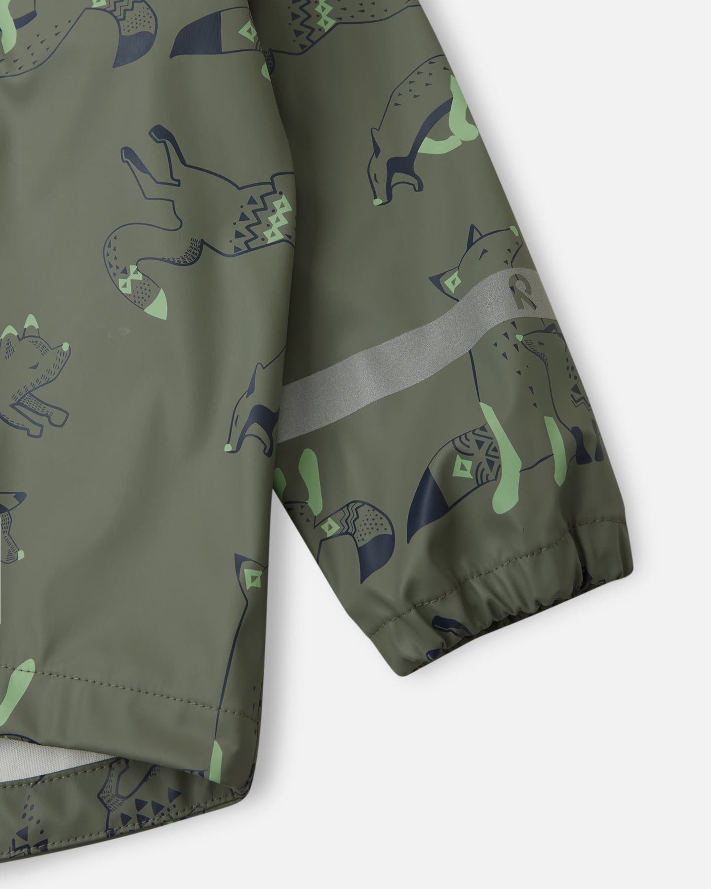 Reima Waterproof Rain Jacket Vesi Greyish Green (Fox)