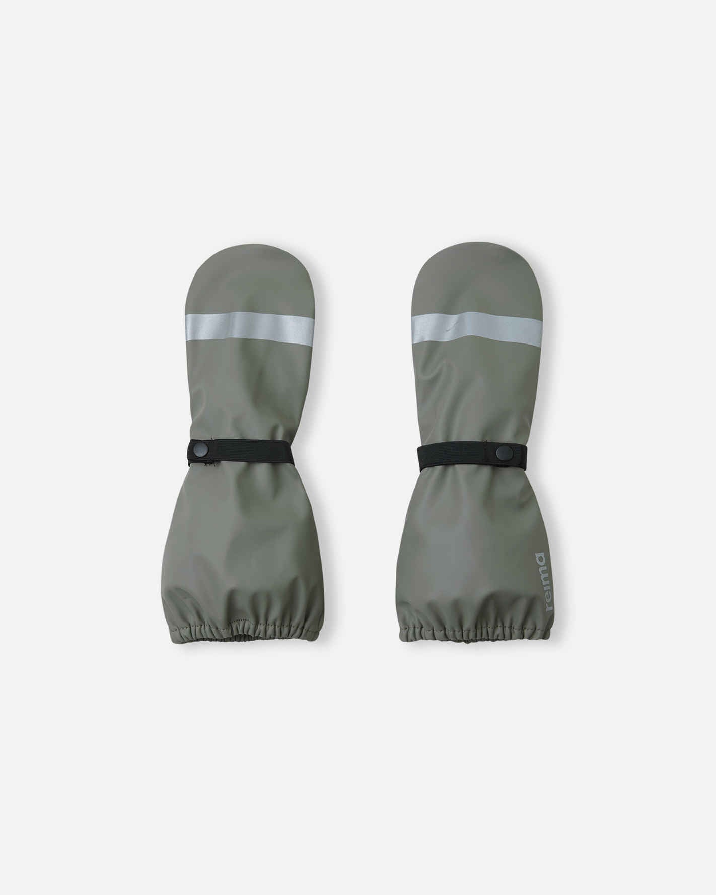 Reima - Waterproof Shell Rain Mittens - Kura -  Greyish green