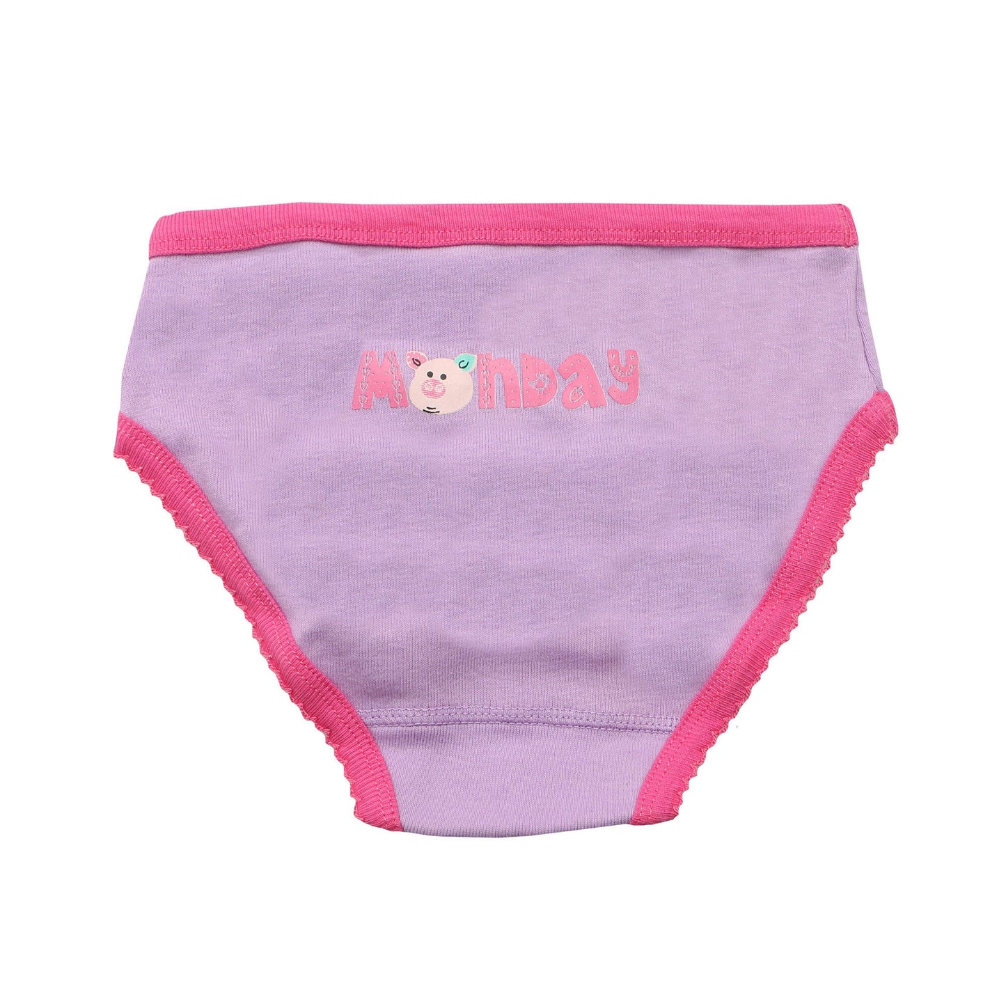 Kids Organic Briefs - 7Pc Set - Days Of The Week 5-6 Years