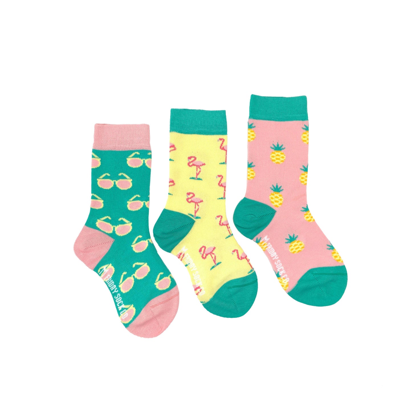 Friday Sock Co. - Kid’s Socks | Flamingos, Pineapples & Sunglasses