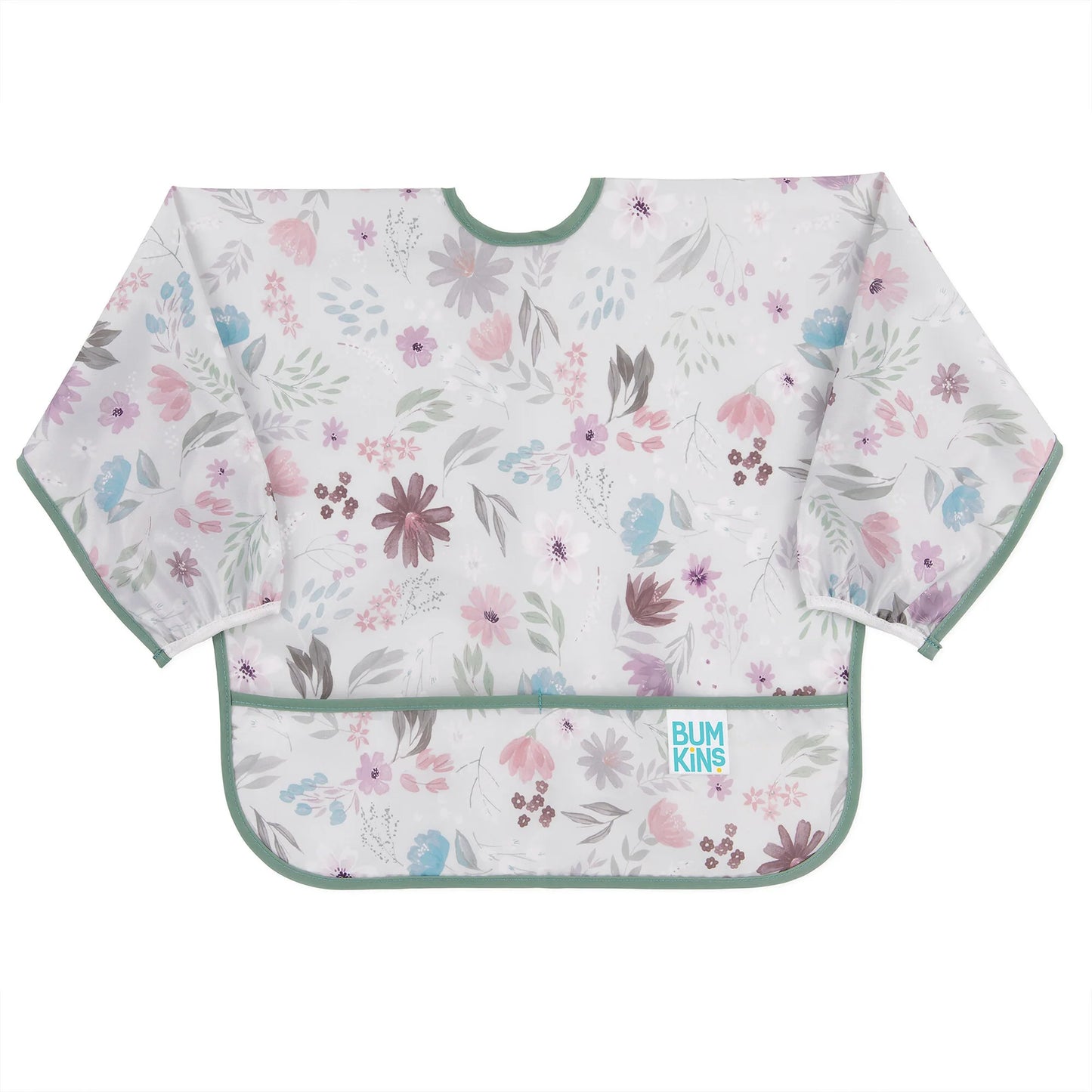 Bumkins - Sleeved Bib - Floral