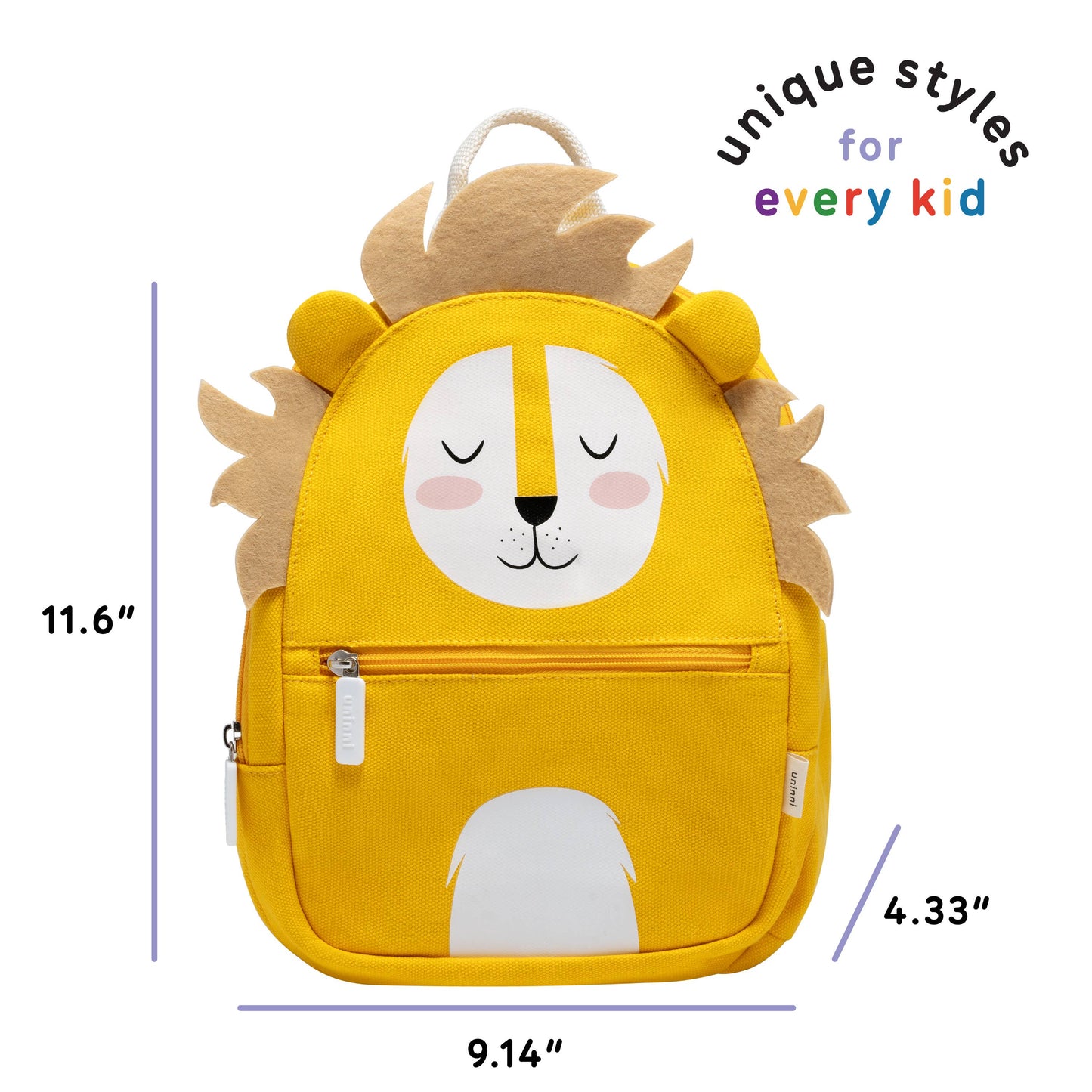 Uninni - Toddler Backpack - Lion