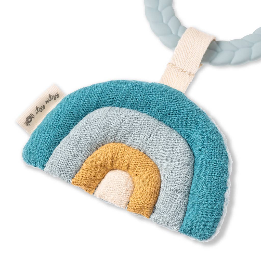 Itzy Ritzy - *NEW OPTION* Bitzy Busy Ring™ Teething Activity Toy: Bunny