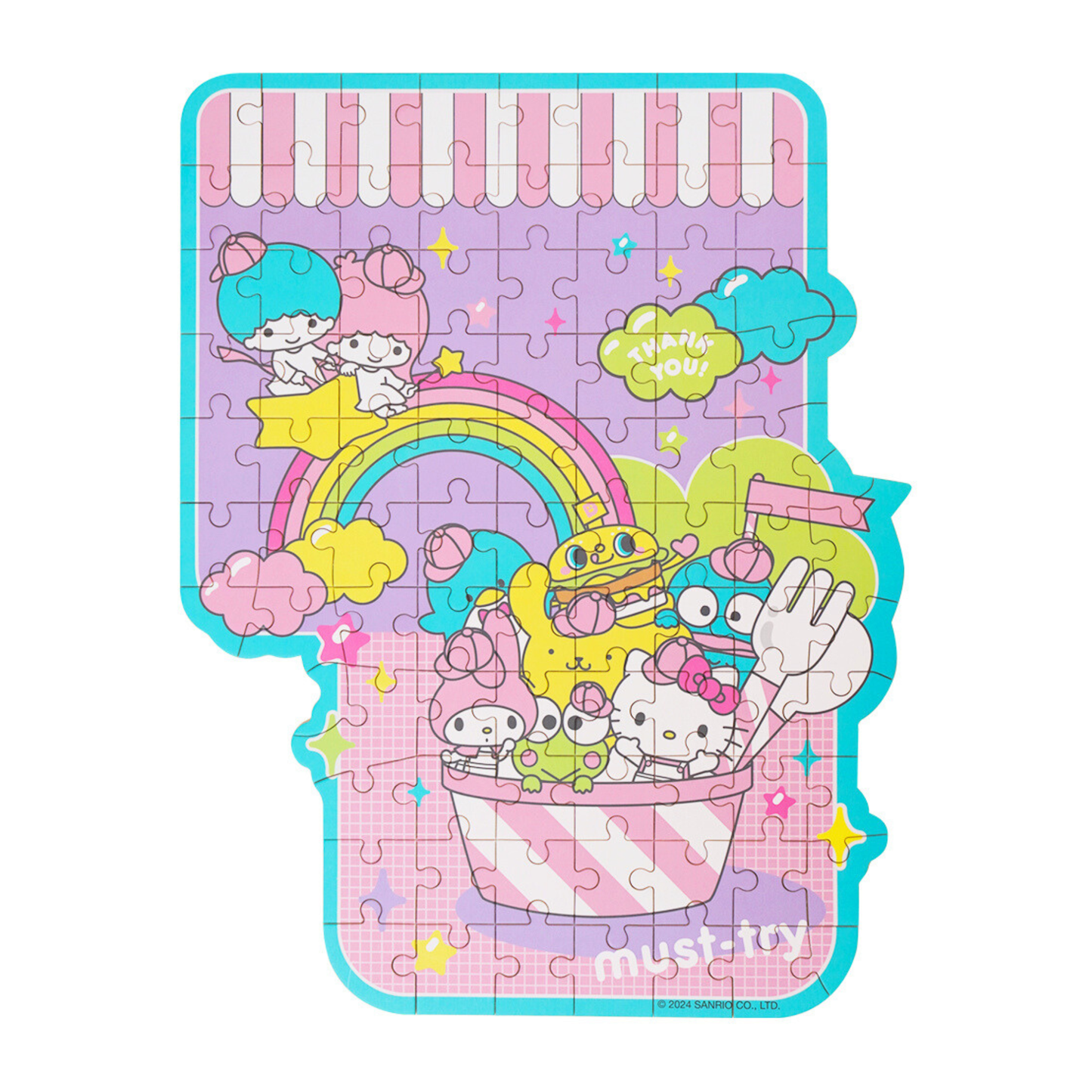 Hands Craft - Hello Kitty Wooden Jigsaw Puzzle: Sanrio