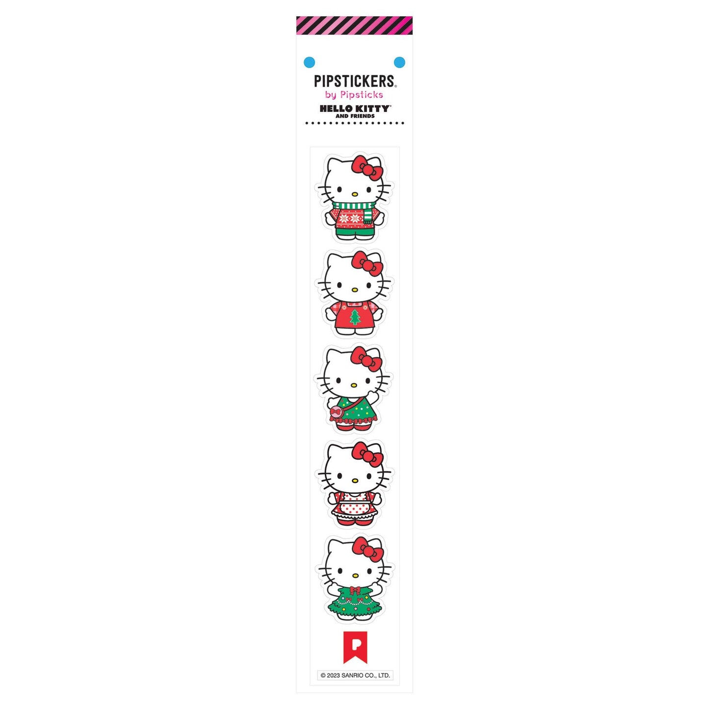 Pipsticks - Hello Kitty Festive Fashions Stickers