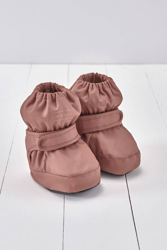 Grass & Air Mini Adventure Pu Bootie - Rose