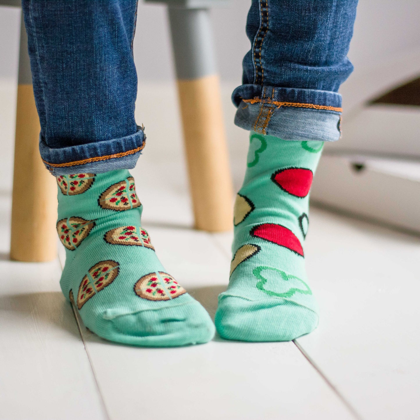 Friday Sock Co. - Kid’s Socks | Pizza | Fun Socks | Mismatched Socks